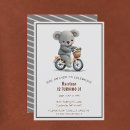 Search for bicycle birthday invitations Watercolor
