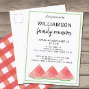 Search for family reunion postcard invitations Picnic