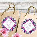 Search for blue pink wedding stickers Traditional