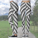 Search for black grey white stripes leggings Pattern