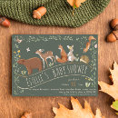 Search for boho woodland invitations Gender neutral