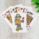 Search for fireman playing cards Emergency services
