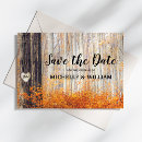 Search for birch tree save the dates Autumn