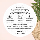 Search for black candles stickers Small business