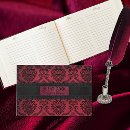 Search for red and black wedding guest books Damask