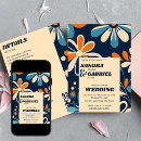 Search for daisy wedding invitations Retro