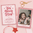 Search for oh what fun birthday invitations Candy cane