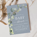 Search for blue and green baby shower invitations Watercolor