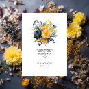 Search for marigold yellow wedding invitations Watercolor