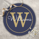 Search for gold and navy stickers Script