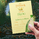Search for frog prince invitations Cartoon