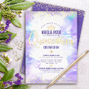 Search for purple sweet 15 invitations Mis quince anos