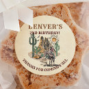 Search for country and western stickers Wild west birthday