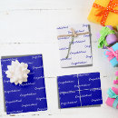 Search for cobalt blue wrapping paper Blue and white