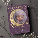Search for moon birth announcement cards New baby