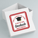 Search for red graduation stickers Modern