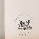 Search for this book belongs to rubber stamps Greenery
