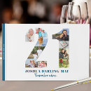 Search for first birthday guest books For him