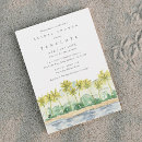 Search for tropical bridal shower invitations Palm trees
