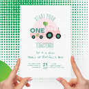 Search for pink tractor birthday invitations Cute