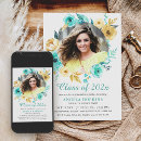 Search for cyan invitations Watercolor