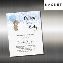 Search for teddy bear baby boy shower invitations Cute