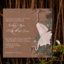 Search for crane wedding invitations Floral