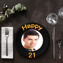 Search for 21st birthday plates Gold