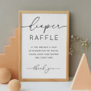 Search for diaper raffle posters Simple minimalist