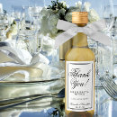 Search for mini wedding wine labels Thank you
