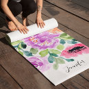 Search for flowers yoga mats Floral