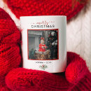 Search for christmas holly mugs Red green