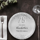 Search for 75th birthday plates Stylish