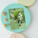 Search for lily of the valley birthday cards Floral