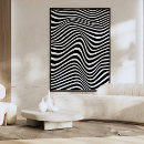 Search for line pattern posters Black and white