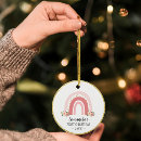 Search for rainbow baby christmas tree decorations Baby's first christmas