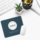 Search for text and mouse mats Your logo here