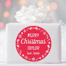 Search for santa stickers Love from santa