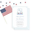 Search for new england wedding invitations Red white and blue