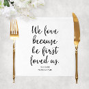 Search for sayings wedding napkins Bride and groom