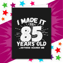 Search for 85 year old birthday cards Funny