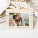 Search for beach wedding thank you cards Newlyweds