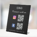 Search for social media qr code signs Lets get social
