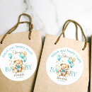 Search for blue teddy bear baby shower stickers It's a boy