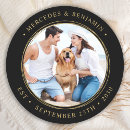 Search for gold black wedding stickers Typography
