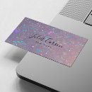 Search for purple glitter business cards Elegant
