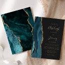 Search for gilded wedding invitations Geode gemstone