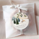 Search for rustic christmas stickers Winter baby shower
