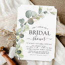 Search for ticket bridal shower invitations Botanical