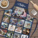 Search for navy blue aprons Photo collage
